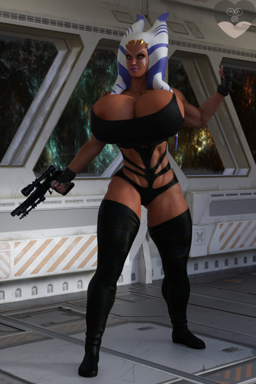 1girls 3d alien alien_girl alien_humanoid athletic athletic_female big_breasts boobs breasts bust busty chest curvaceous curvy female female_focus fit fit_female hair_tentacles hips hourglass_figure huge_breasts humanoid large_breasts legs light-skinned_female light_skin lips lucasfilm orange-skinned_female orange_body orange_skin star_wars tentacle_hair thick thick_legs thick_thighs thighs tits togruta top_heavy violazierau voluptuous waist wide_hips