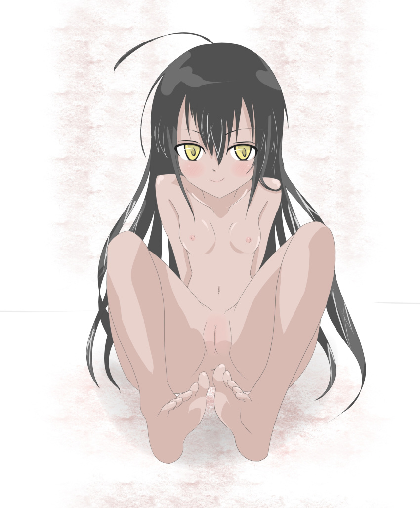 anus blush breasts female_only master_nemesis pussy small_breasts tagme to_love-ru uncensored yellow_eyes