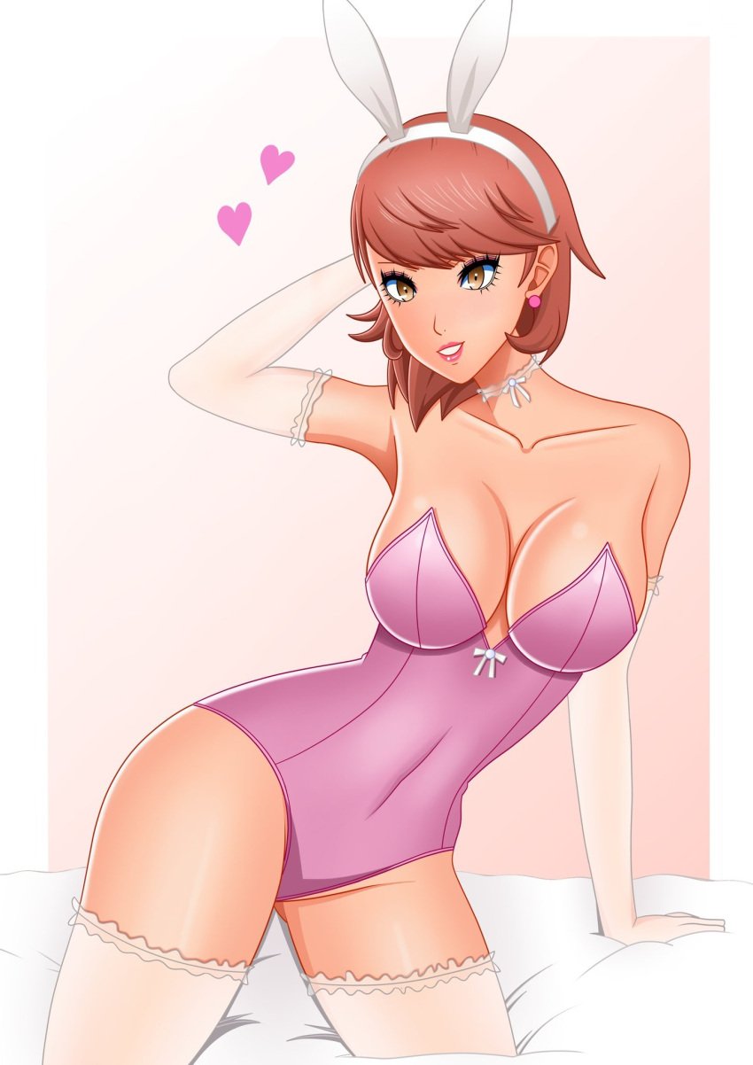 atlus breasts female female_only looking_at_viewer persona persona_3 rrl0215 solo yukari_takeba