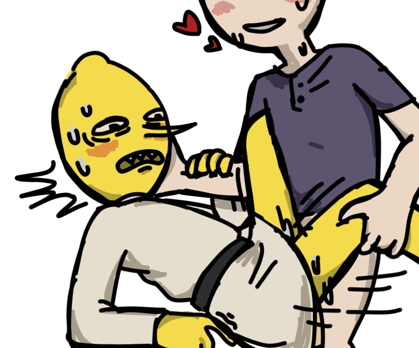 adventure_time fionna_and_cake gay gay_sex lemongrab lemongrab_2 male male_only