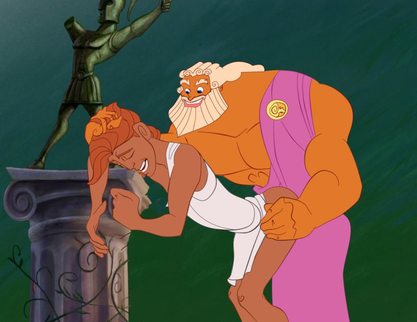 2boys bent_over dad_fucking_son dilf dirtydisneybitches disney father_and_son gay hercules_(character) hercules_(disney) incest male male_only son statue teen_boy teenager toga yaoi zeus_(herculese)