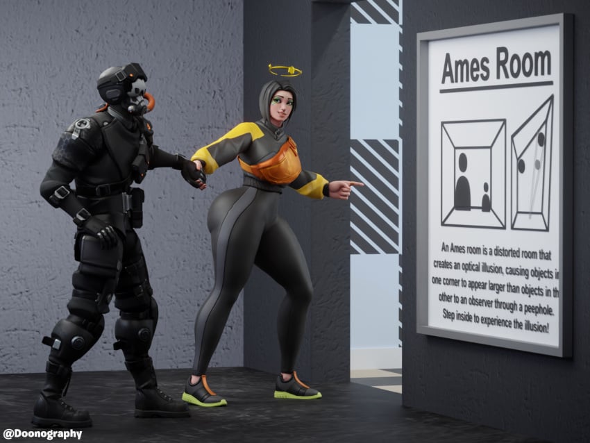 3d ass blender d'ark_(fortnite) dominant_female doonography female fortnite fortnite:_battle_royale giantess giantess_growth growth male male/female sequence supersonic_(fortnite) thick_thighs thighs tight_clothing watermark