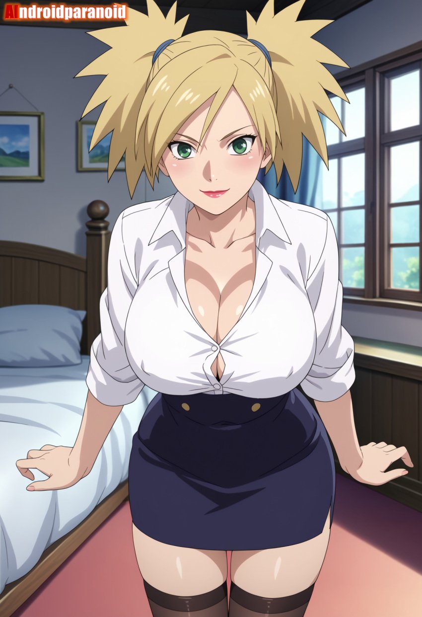 1girls ai_generated aindroidparanoid ass ass big_ass big_breasts big_butt boruto:_naruto_next_generations breasts busty curvy cute fat_ass female female_only hair hi_res hips huge_ass huge_breasts human large_ass large_breasts legs mature_female milf mommy narrow_waist naruto naruto_(series) naruto_shippuden slim_waist tagme temari thick_ass thick_thighs voluptuous waist wide_hips