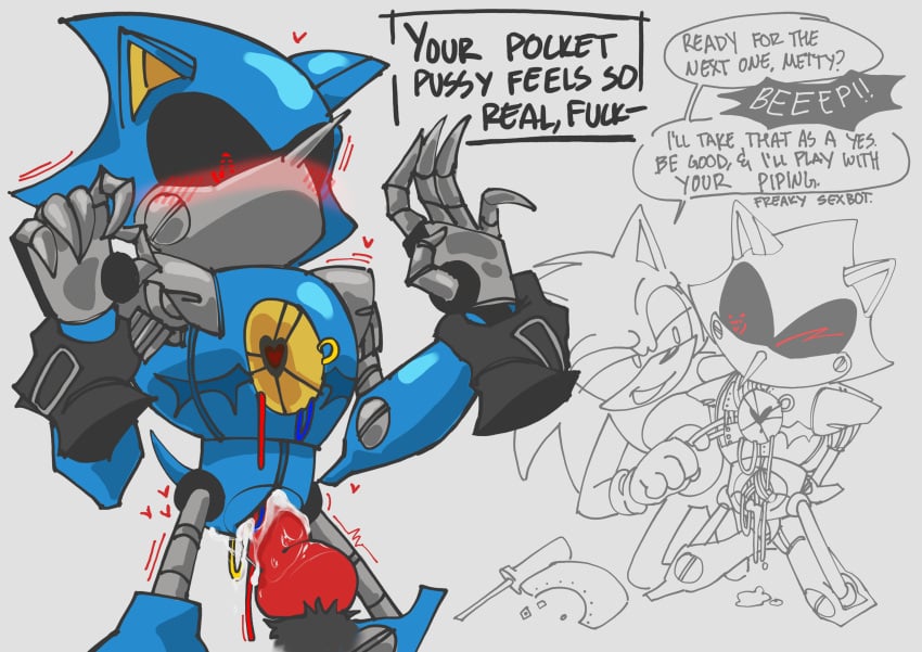 anthro blush blushing cum cum_in_pussy cum_inside cuntboy cuntboy/male cuntboy_penetrated free_use gay infinite_(sonic) infinite_the_jackal intersex interspecies knot knotted_penis mammal metal_sonic neo-metal robot robot_anthro robot_humanoid robotic scars sega sonic_(series) sonic_the_hedgehog sonic_the_hedgehog_(series) talking transgender transgender_male vaginal vaginal_sex wire wireplay wires yaoi