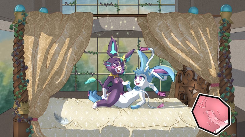 duo room sylveon xray_view yuumi_(lol)