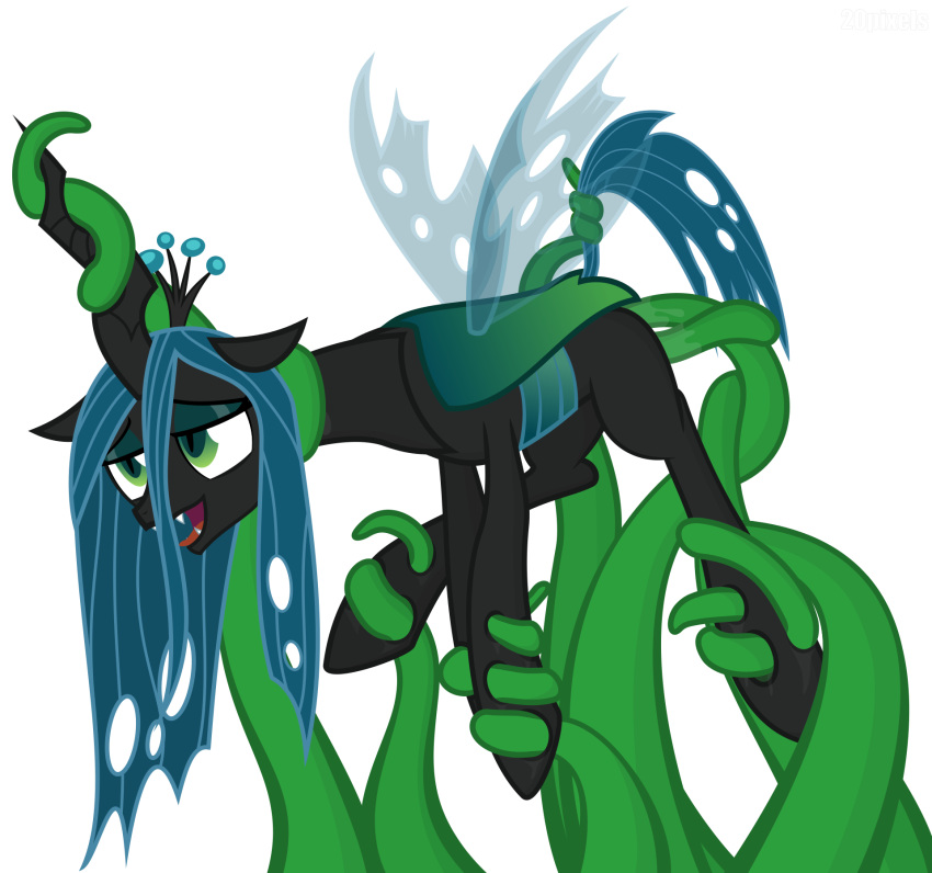 20pixels ahe_gao alpha_channel changeling equine female friendship_is_magic hi_res my_little_pony open_mouth penetration queen_chrysalis_(mlp) smooth_skin tentacle tongue