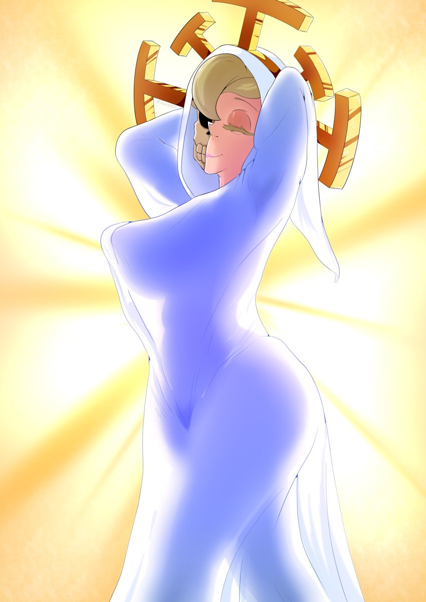 2d 2d_(artwork) 2d_artwork armpits arms_behind_head arms_up big_ass big_breasts big_butt blonde_hair breasts closed_eyes clothed_female clothing crown curvy curvy_figure divine_slut female fupa goddess gown khaezher milf mons_pubis mother_(skullgirls) mound_of_venus narrow_waist nipple_bulge nun nun's_habit queen_lamia short_hair skull skullgirls slender_waist small_waist smiling solo solo_female thick_thighs thin_waist tiny_waist translucent_clothing wasp_waist white_gown wide_hips