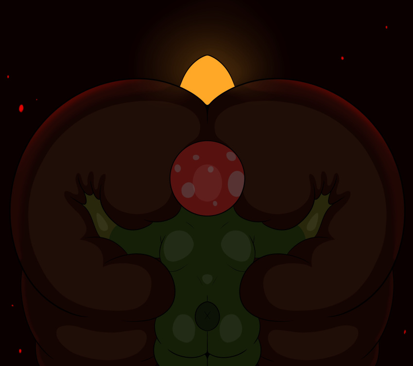 2024 absurd_res anal anthro ass big_butt colossalstars digital_media_(artwork) duo elemental_creature facesitting fire fire_creature flora_fauna hand_on_butt hi_res huge_butt low-angle_view lying male male/male mario_(series) muscular muscular_male nintendo on_back oral orange_tail outside piranha_plant plant rimming sex sitting sitting_on_another tail thick_thighs worm's-eye_view