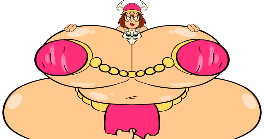 1girls 20th_century_fox 20th_century_studios armored armored_female ass belly bikini_armor breasts brown_hair cleavage eddie_ronan edit family_guy fat female female_focus female_only fuzzy_door_productions gladiator gladiator_armor glasses hands_on_hips hips hyper hyper_ass hyper_breasts large_ass large_breasts lips loincloth looking_at_viewer meg_griffin overweight overweight_female skull skull_necklace stomach thick_thighs thighs wide_hips