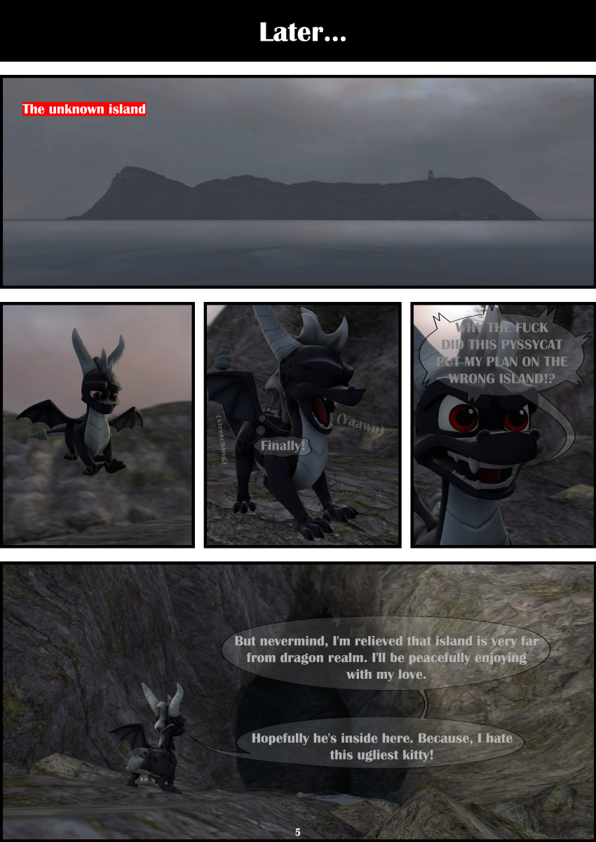 Dark Spyro (Activision) Rule 34 Image
