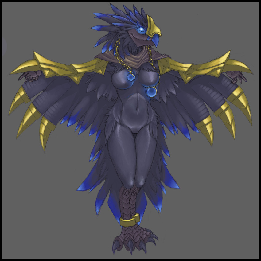 anzu_(warcraft) avian bird blizzard_entertainment breasts furry genderswap genderswap_(mtf) mount_(warcraft) pira raven_lord_(warcraft) rule_63 source_request video_games warcraft wings world_of_warcraft