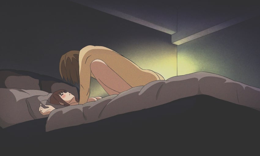 1boy animated bed black_hair blanket breasts dark_room dreaming emotionless_sex expressionless female female hige_wo_soru._soshite_joshikousei_wo_hirou. hotel hotel_room iamkiki69 looping_animation male missionary naked naked_female night night_sky nude nude_female nude_male ogiwara_sayu orgasm penetrated penetrating penetration phone sex sky straight thighhighs thrusting uncensored vaginal_penetration yaguchi_kyouya younger younger_female