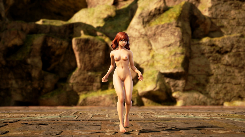 3d amy_sorel petite petite_body red_hair soul_calibur teenage_girl teenager