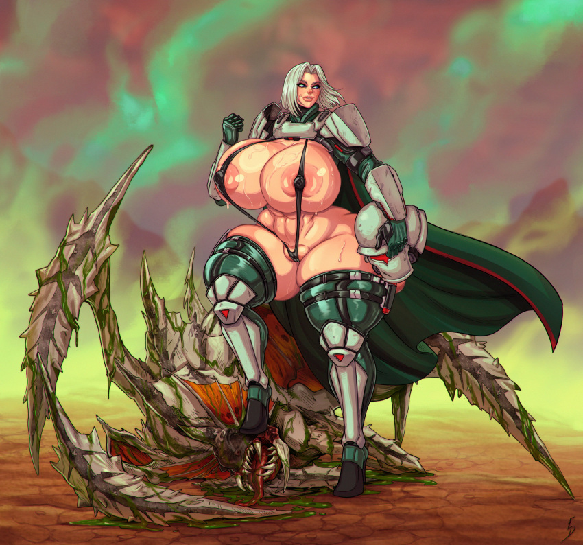 1girls big_breasts breasts eroseroticart female female_focus female_only huge_breasts large_breasts massive_breasts silvone_du_bois tagme thick_thighs thighs