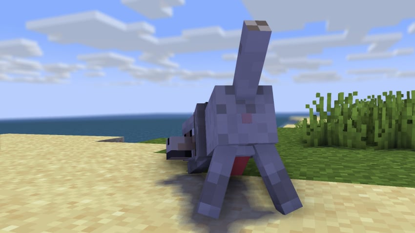Pale Wolf (Minecraft) Rule 34 Image