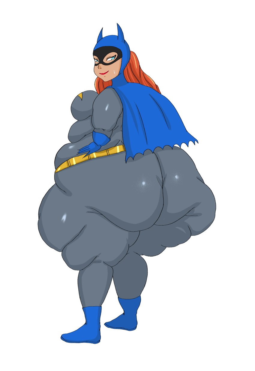 1girls akkyon ass back_view barbara_gordon batgirl batman_(series) bbw big_ass bottom_heavy cellulite dc dc_comics fat fat_ass fat_fetish female huge_ass massive_ass obese overweight pawg solo thick_thighs thighs thunder_thighs wide_hips