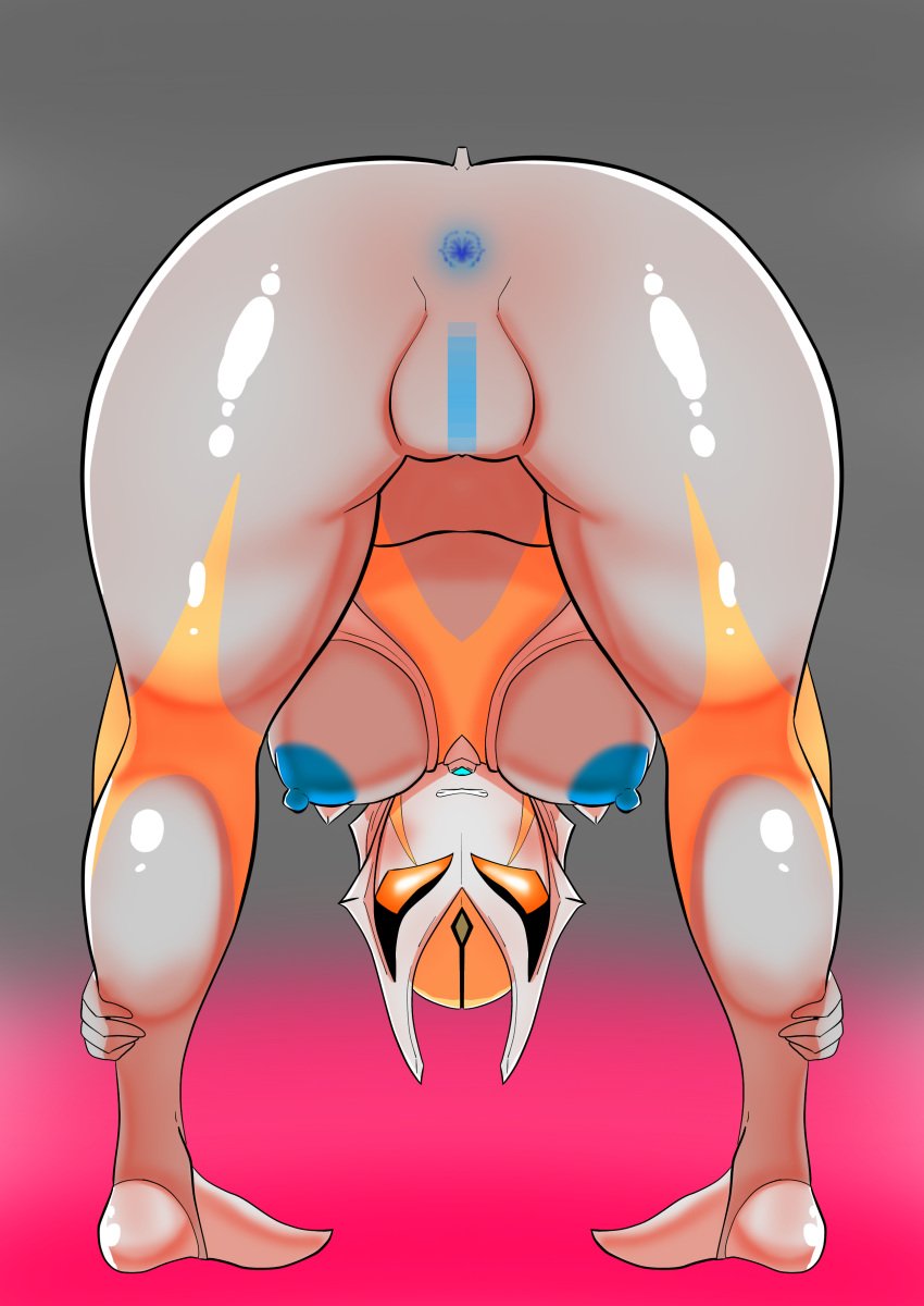 alien alien_girl alien_humanoid camearra colored_nipples creople female head_down large_ass large_breasts milf nipples thick_ass thick_thighs thighs ubikitas ultraman_(franchise) ultraman_tiga villainess wide_hips