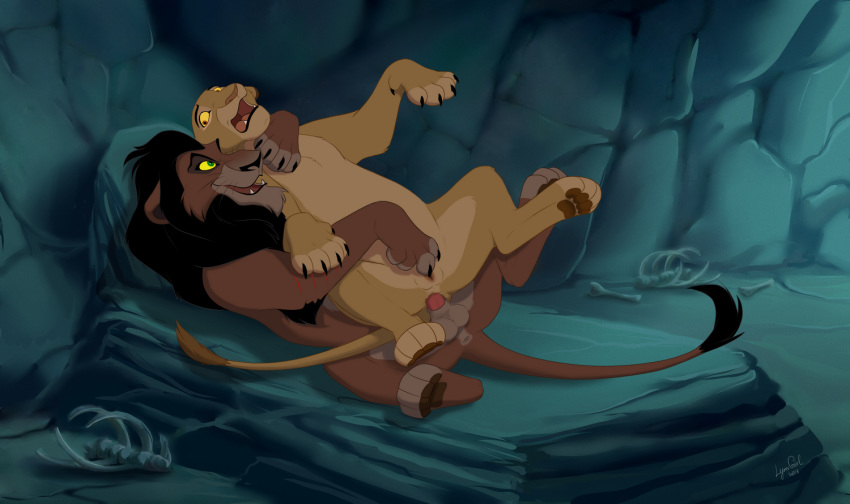 anal anal_sex anthro claws disney feline female fingering forced furry lion lioness male male_villain open_mouth penetration penis pussy rape reallynxgirl sarabi scar scar_(the_lion_king) sex the_lion_king