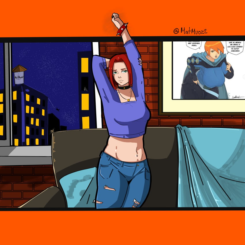 ben_10 female female_only future_gwen gwen_tennyson marvel marvel_comics mary_jane_watson mary_jane_watson_(the_new_animated_series) mtv spider-man spider-man:_the_new_animated_series spider-man_(series) tagme