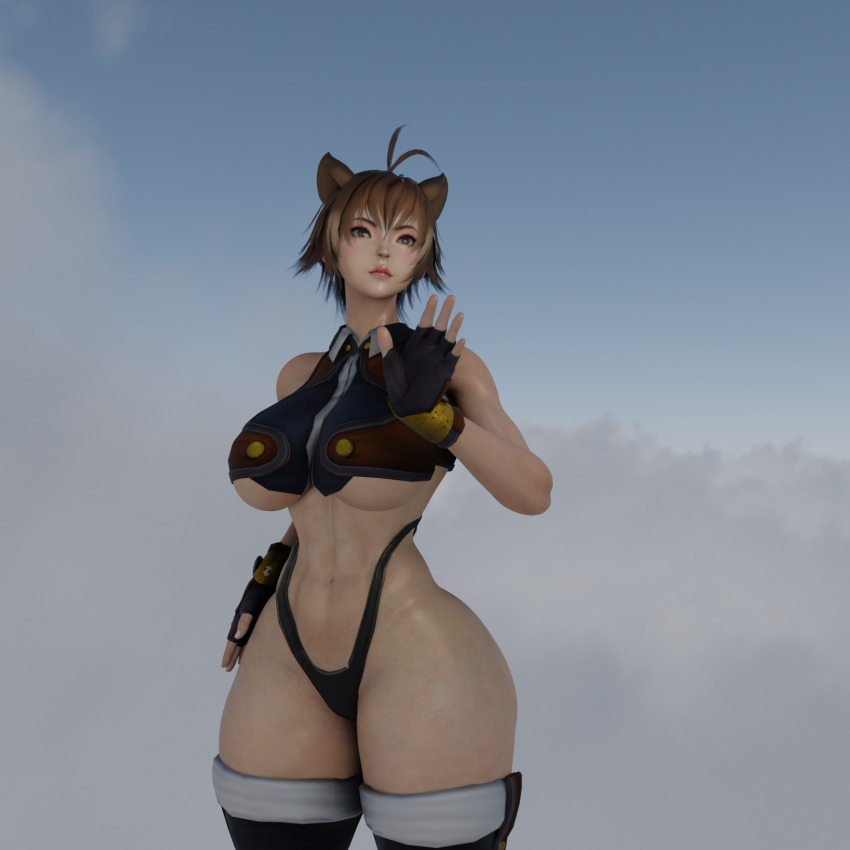 3d 3d_(artwork) big_ass big_breasts big_breasts big_butt blender mgsnak239