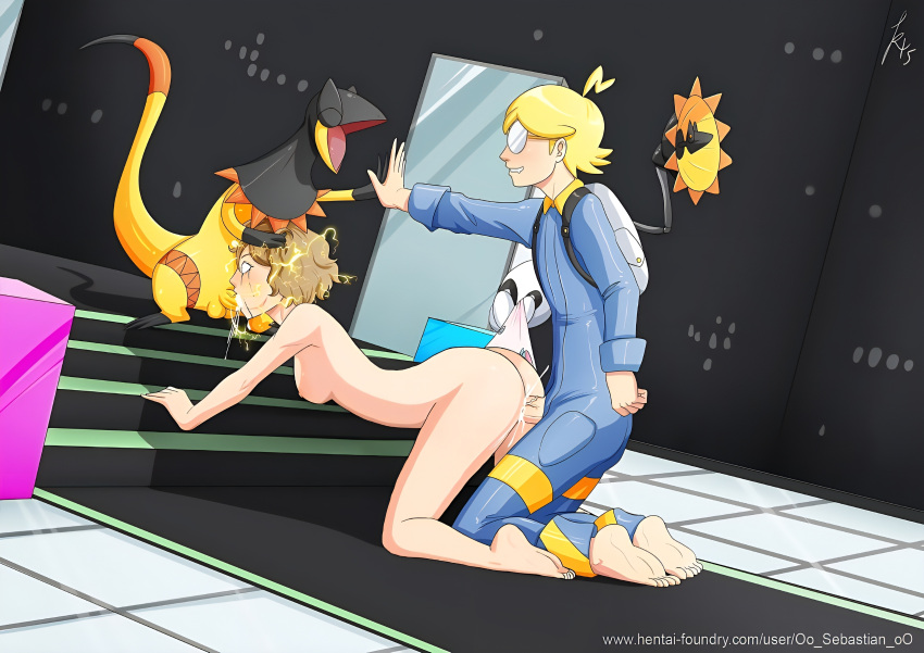 1girls 2boys age_difference all_fours animal animal_genitalia animal_penis ass barefoot belly belly_button bent_over bestiality big_penis blonde_hair blowjob breasts breasts_out broken_rape_victim citron_(pokemon) clemont clothed clothed_sex clothing cum cum_in_mouth cum_in_pussy cum_inside cum_on_face cumshot cumshot_in_mouth defeat defeated defeated_heroine dick doggy_style double_cumshot electric_shock electricity electrocuted electrocution electrostimulation erect_nipples erect_penis erection feet fellatio female feral forced forced_oral forced_to_swallow from_behind glasses hat heliolisk human impregnation interspecies large_ass long_hair lumiose_gym machine male medium_breasts mouth naked naked_female nerd nipples nonconsensual oo_sebastian_oo open_mouth oral partially_clothed penis pokemon pokemon_xy pokephilia pussy rape raped raped_by_monster restrained runny_makeup runny_mascara serena_(pokemon) sex_slave shock shocked shocked_expression shocking teamwork teenage_girl unwilling vaginal_penetration vaginal_sex