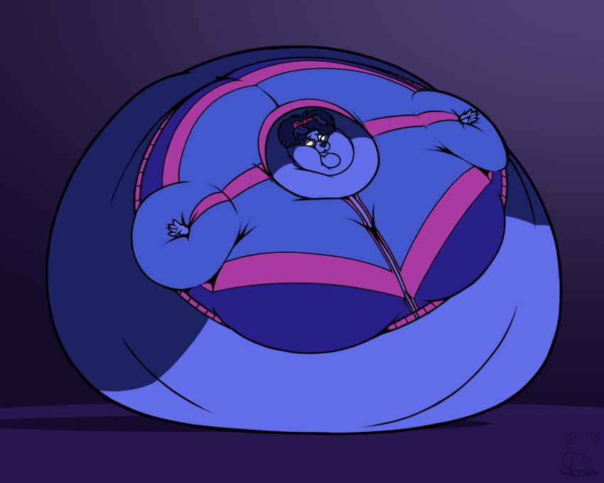 big_breasts blueberry_inflation breasts canine energyunit female furry huge_breasts inflation overweight sunken_head sunken_limbs tagme thick_thighs wide_hips