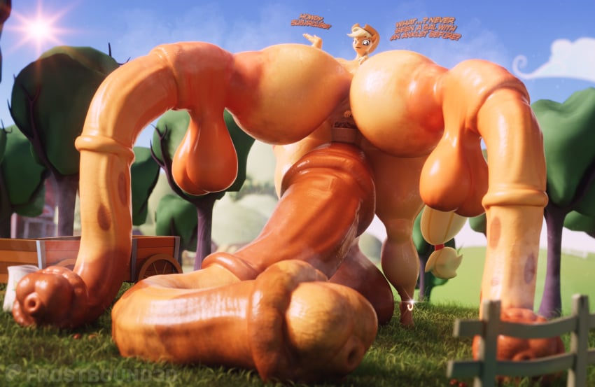 Applejack (Mlp) Rule 34 Image