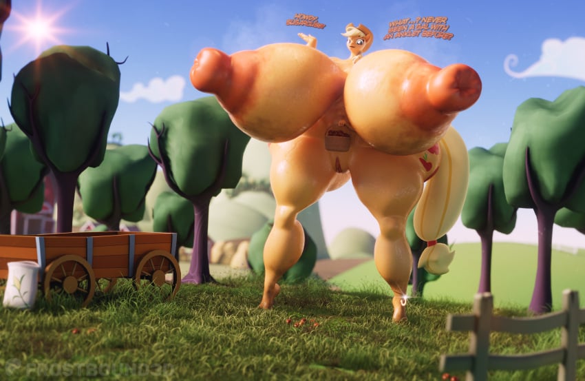 Applejack (Mlp) Rule 34 Image