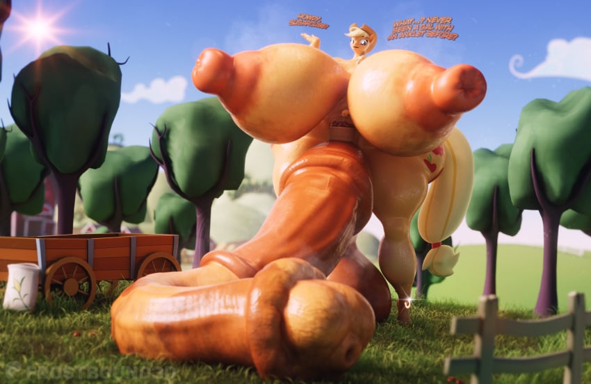 Applejack (Mlp) Rule 34 Image