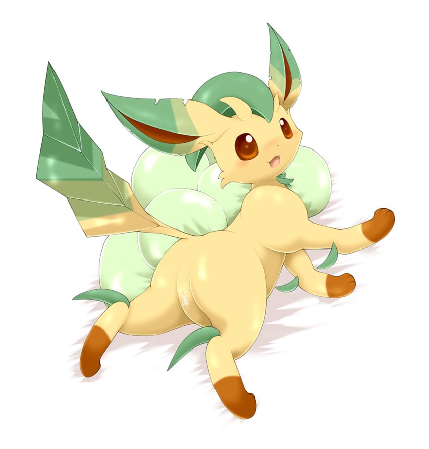 eeveelution generation_4_pokemon leafeon nintendo pokemon pokemon_(species) schnecken tagme