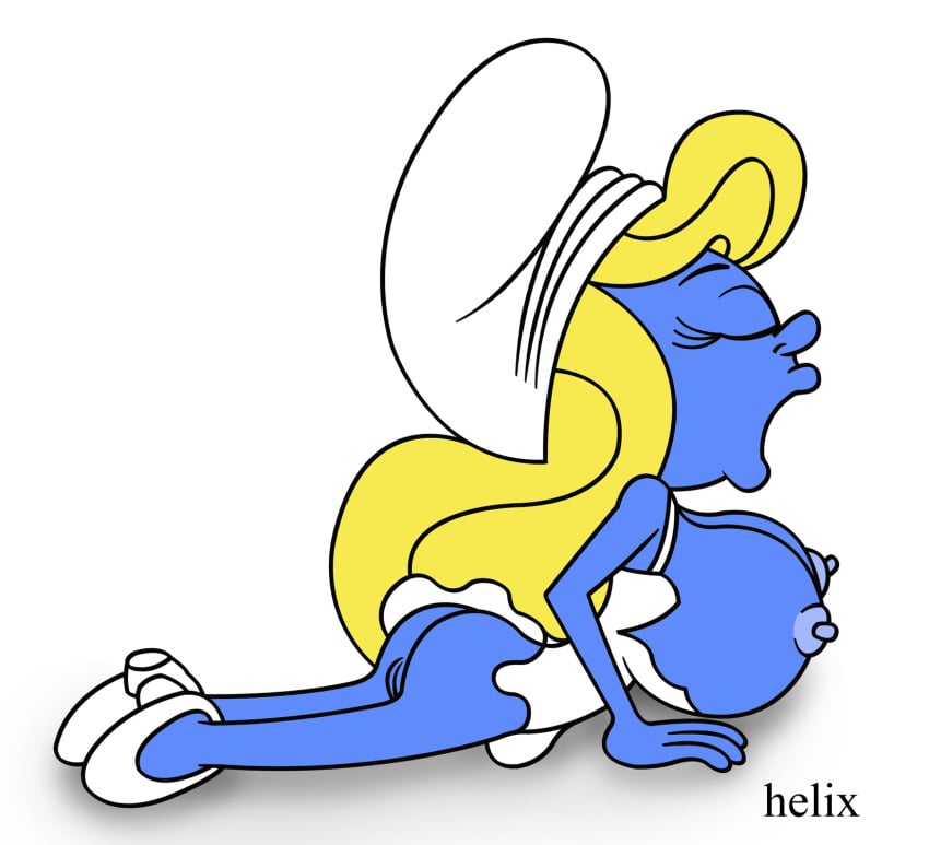 alternate_breast_size helix smurf smurfette tagme the_smurfs