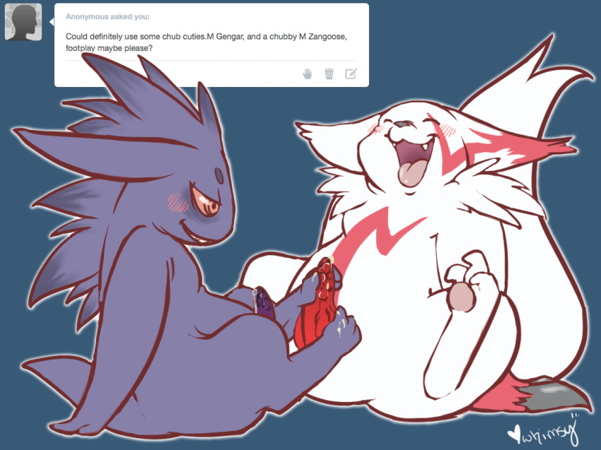 gengar misericorde pokémon_(species) pokemon pokemon_(species) tumblr zangoose