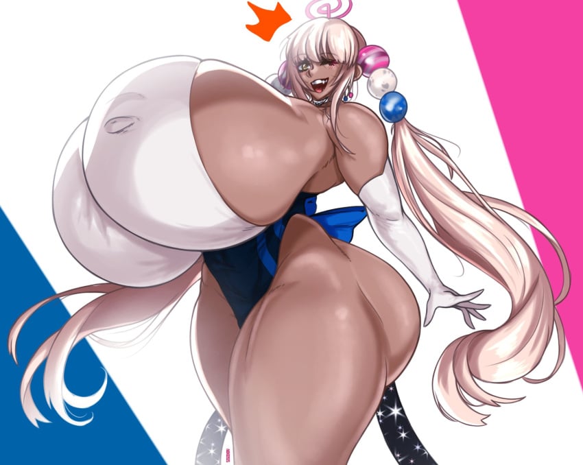 2025 aomokoka big_ass big_breasts dark-skinned_female dark_skin gigantic_breasts hi_res highres hololive hololive_english hololive_english_-council- huge_breasts large_ass large_breasts massive_breasts solo solo_female thick_thighs tsukumo_sana virtual_youtuber vtuber vtuberfanart wide_hips