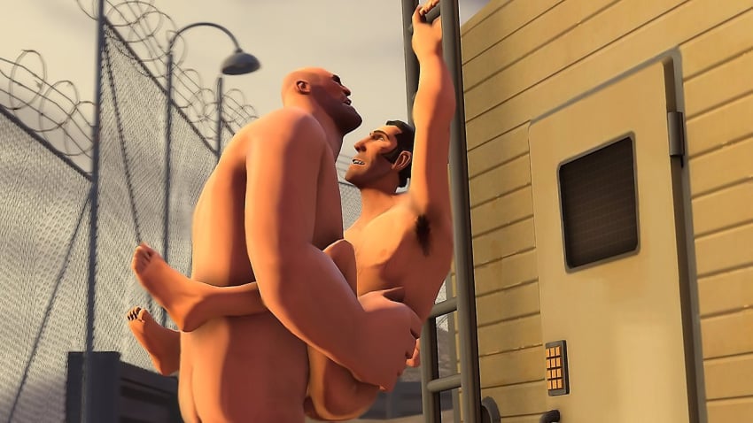 3d dirtynastyfilthysfm gay heavy_weapons_guy sniper source_filmmaker tagme team_fortress_2 yaoi