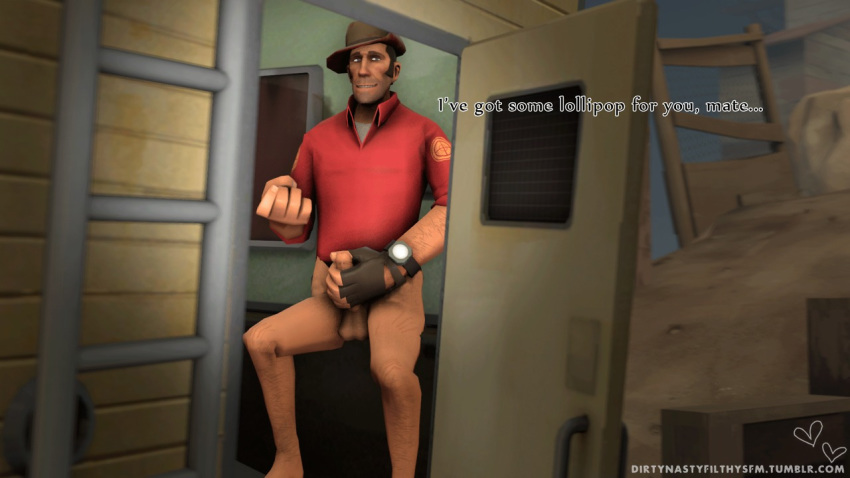 3d dirtynastyfilthysfm gay male_only masturbation penis sniper source_filmmaker tagme team_fortress_2 text yaoi