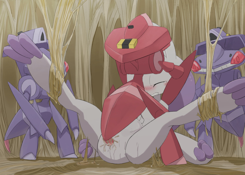 genesect mega_mewtwo_y mewtwo pokemon pokemon_(species) tagme