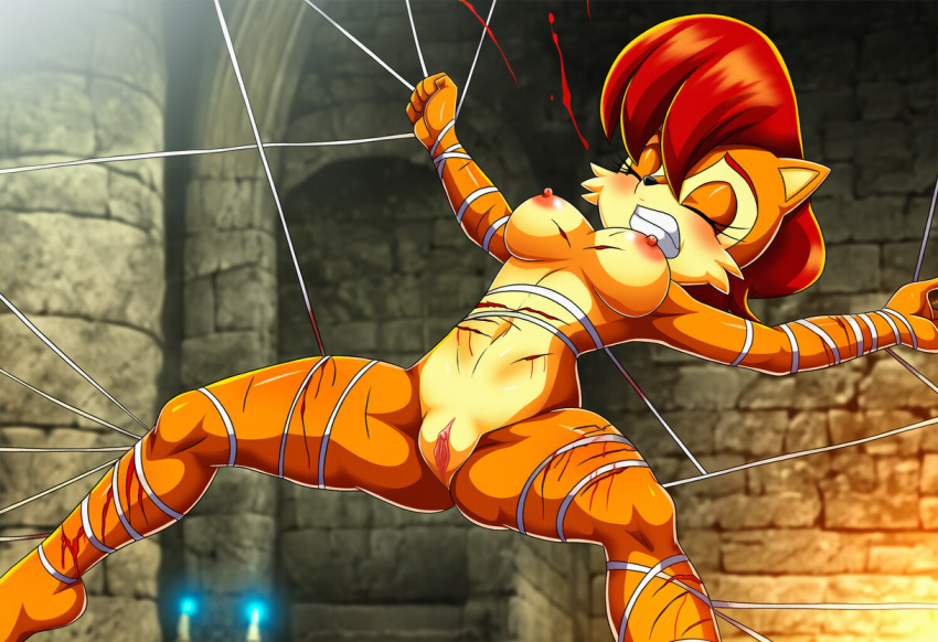 Sally Acorn (Sonic (Series)) Rule 34 Image