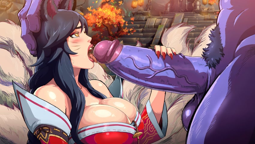 Ahri (League Of Legends) Rule 34 Image