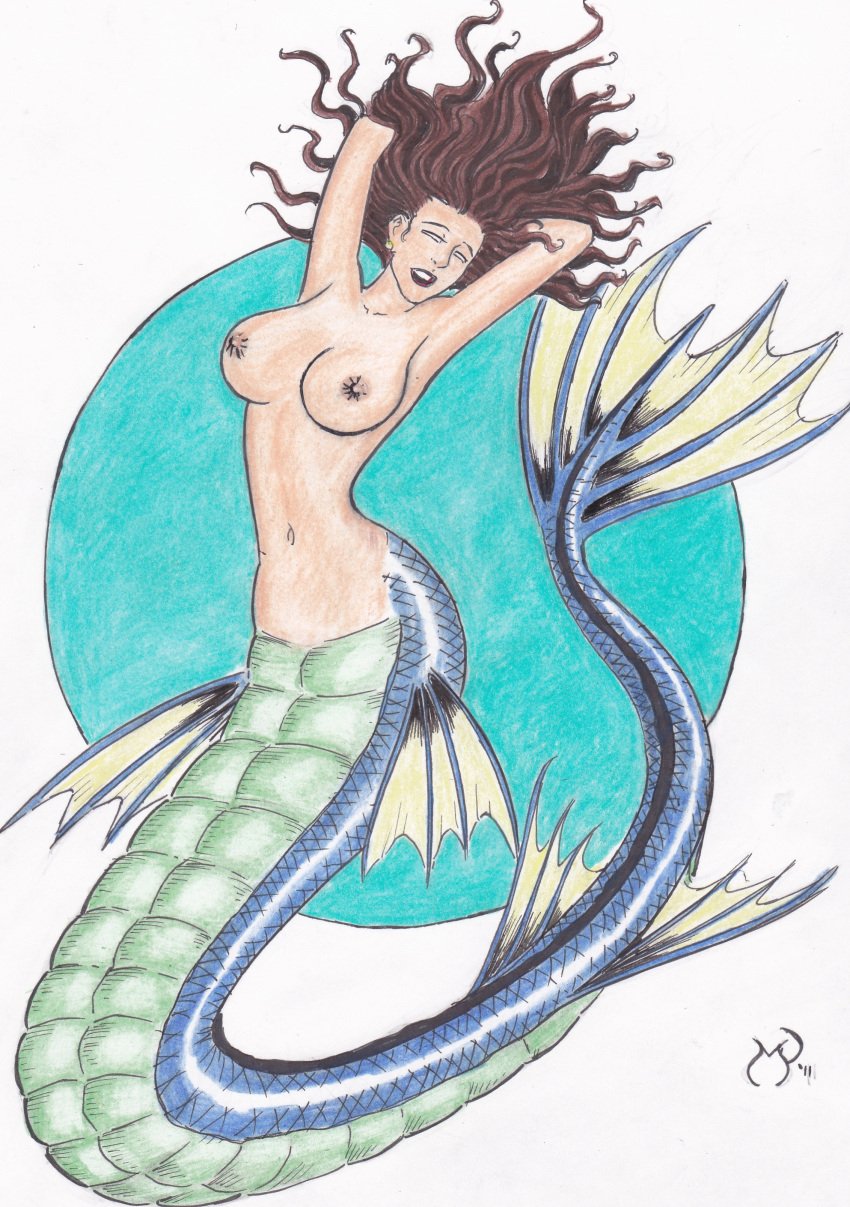 breasts female mermaid michael_powell mythology tagme