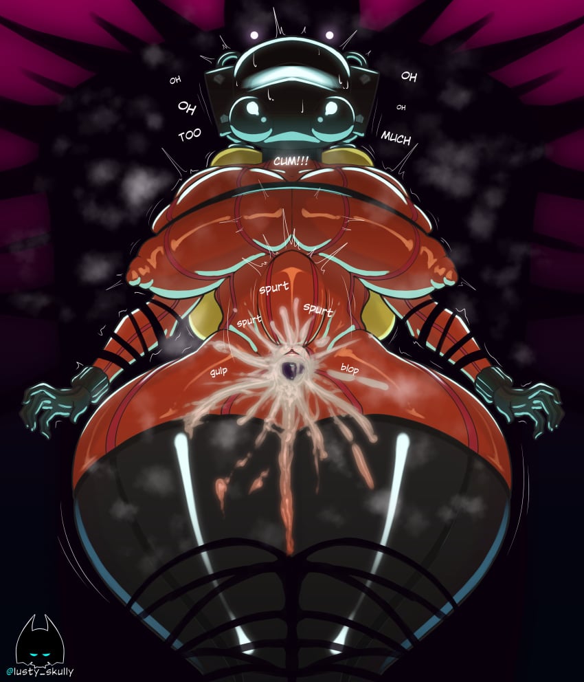 1boy 1girls 2024 background_character big_breasts big_penis bodysuit bracken_(lethal_company) breasts busty clothing cum cum_in_pussy cum_inside dialogue employee_(lethal_company) erect_nipples female hetero huge_breasts huge_cock human large_breasts lethal_company male mask monster monster_rape musk musk_clouds nipple_bulge penis png pussy rape raped_by_monster sex skullysrealm_(lusty_skully) stomach_bulge straight straight_sex sweat sweatdrop text thick_thighs thunder_thighs vaginal_penetration wide_hips