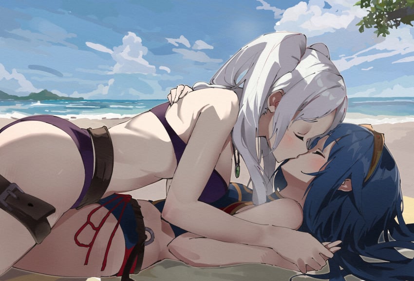 Lucina (Cipher Swimsuit) (Fire Emblem) Rule 34 Image