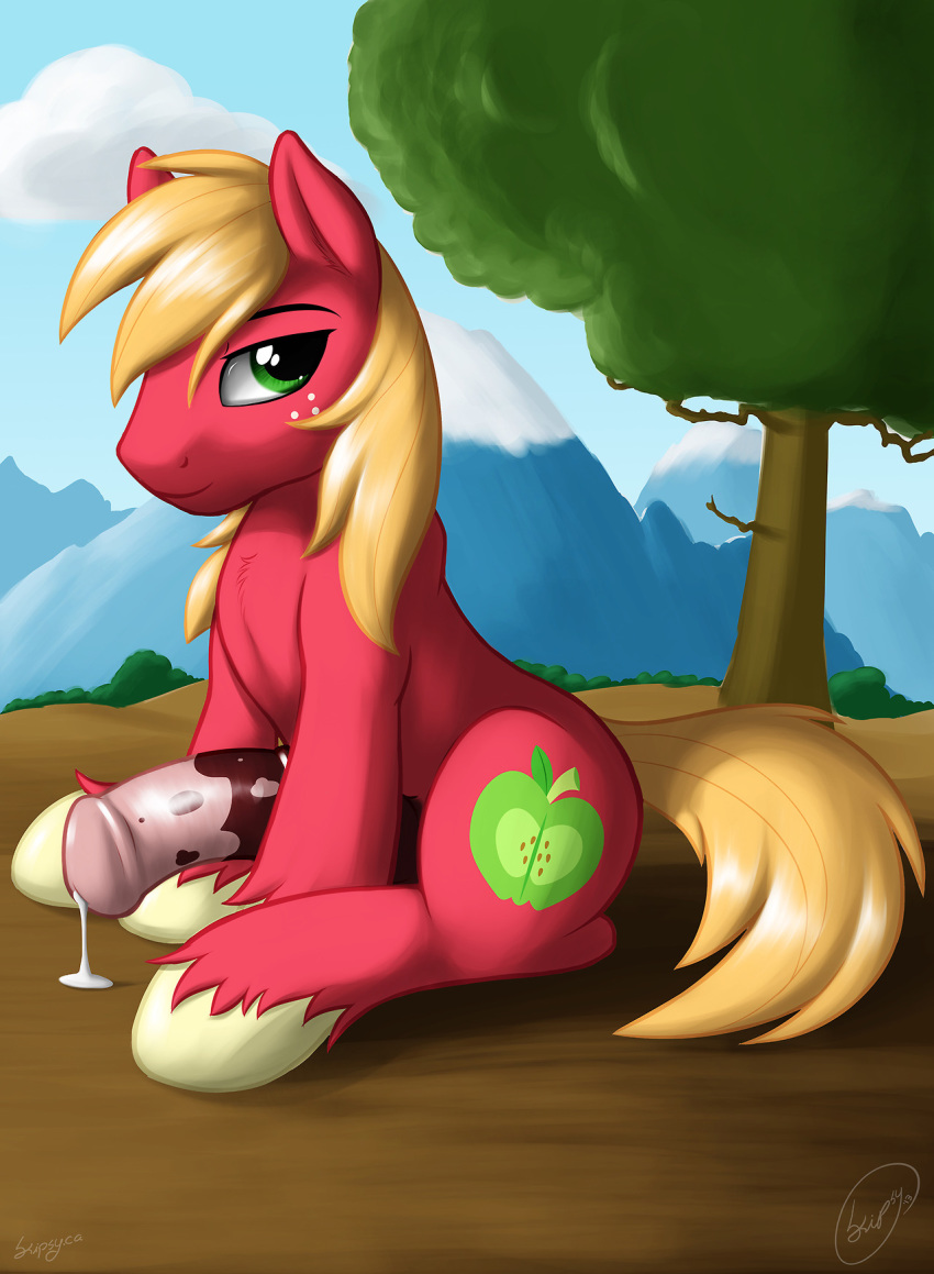 animal_genitalia animal_penis big_macintosh big_macintosh_(mlp) earth_pony equine equine_penis friendship_is_magic horse horsecock male male_only mammal my_little_pony penis pony skipsy tagme