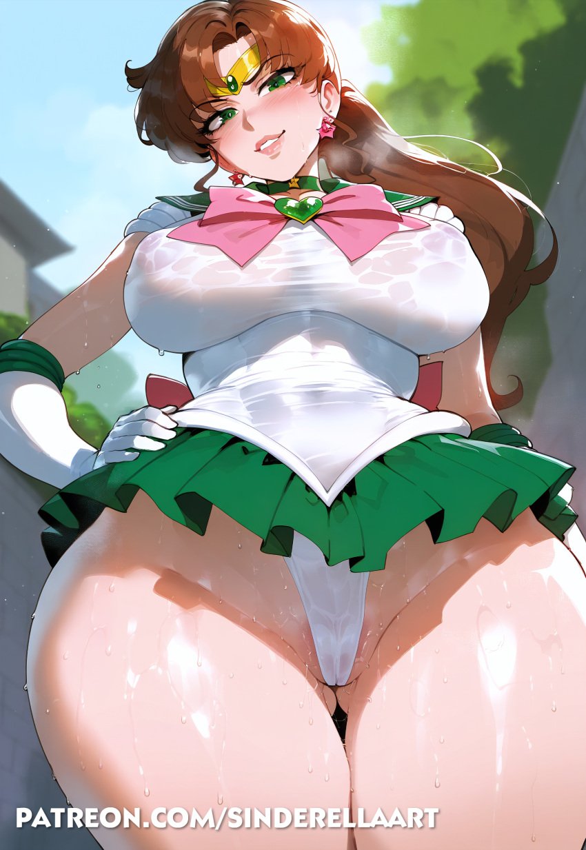 ai_generated ass_bigger_than_head big_breasts big_breasts big_butt bishoujo_senshi_sailor_moon breasts_bigger_than_head busty commission curvaceous female heavenly_ass huge_ass huge_breasts large_ass large_breasts patreon patreon_url patreon_username pawg public sailor_jupiter sinderellaart tease teasing teasing_viewer thick thick_ass thick_legs thick_thighs voluptuous voluptuous_female