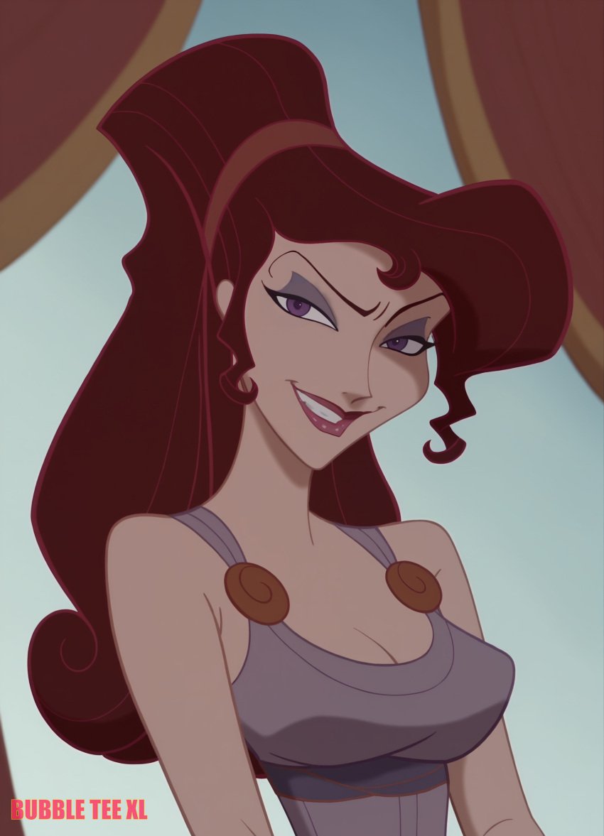 ai_assisted ai_generated cartoon girl hercules_(disney) megara