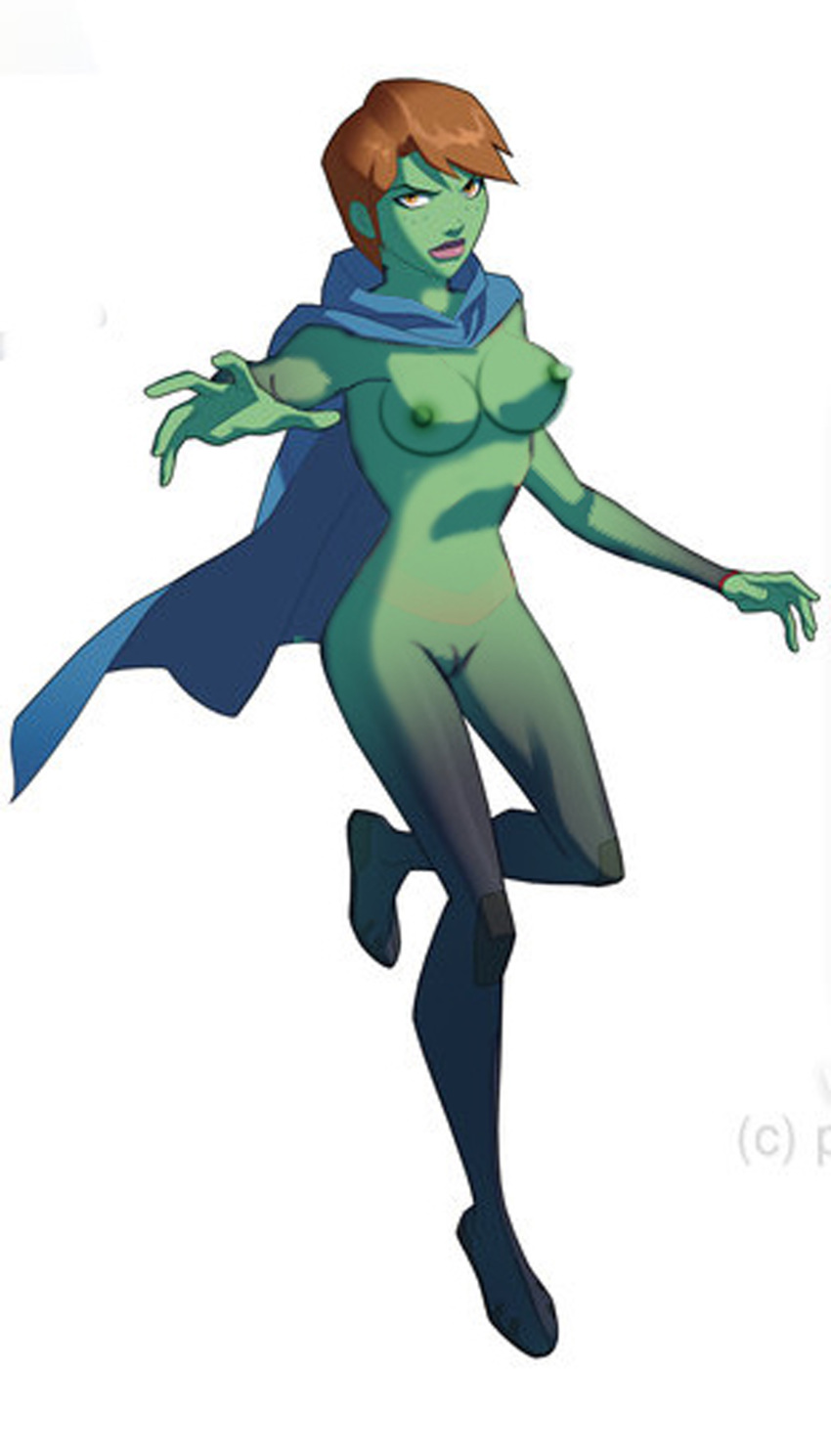 breasts dc dcau earth_16 female mega miss_martian young_justice