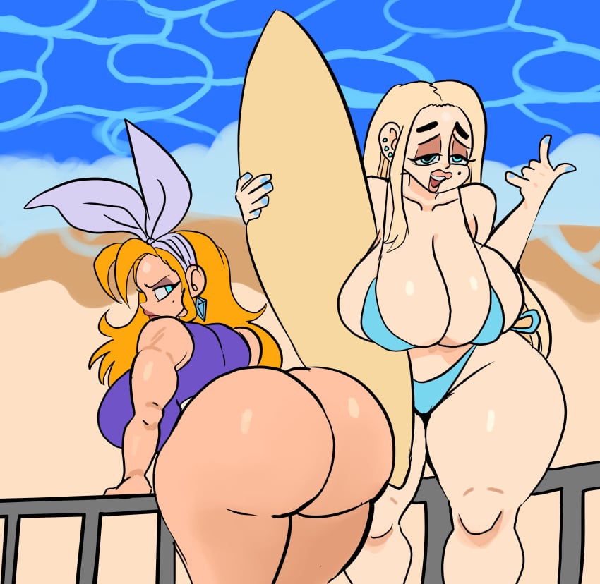 emily_(lemonadepikachu) huge_ass huge_breasts lemonadepikachu tagme