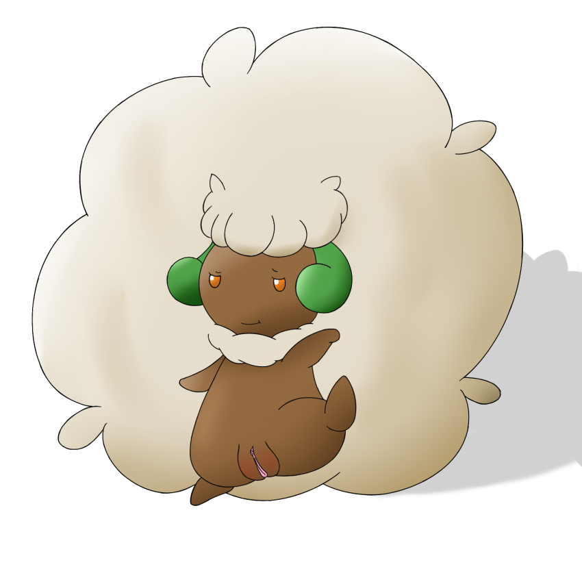 female female_only feral fur furry furry_only nintendo pokémon_(species) pokemon pokemon_(species) pussy smile solo video_games whimsicott yumei