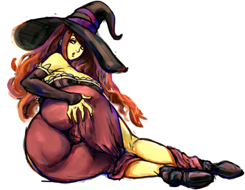 dragon's_crown solidusgrilo solo solo_female solo_focus sorceress_(dragon's_crown) spread_pussy