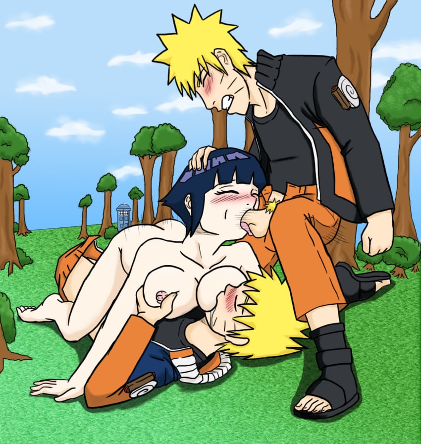 breast_sucking clothed_male_nude_female doctor_who doggy_style fellatio female groping human hyuuga_hinata hyuuga_hinata(genin) male mattwilson83 naruto naruto_(classic) oral outdoors straight tan_penis tan_skin tardis teenage_boy_and_younger_girl uzumaki_naruto