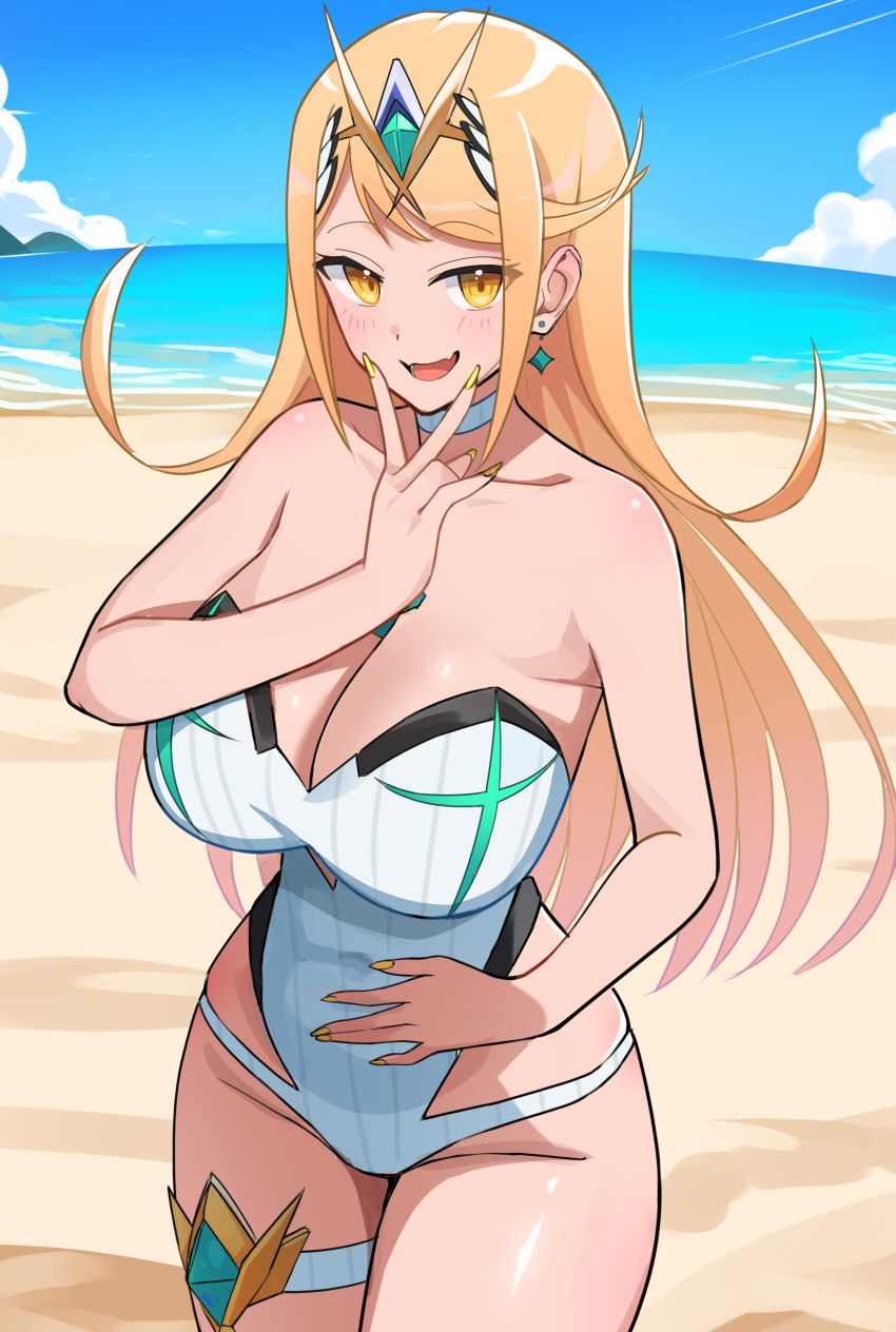 Mythra (Xenoblade (Series)) Rule 34 Image